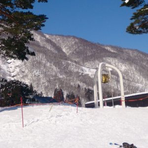 雪は降らず