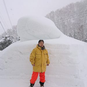 雪が止まない