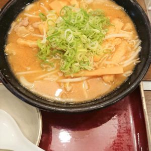 うどんにシナチク？